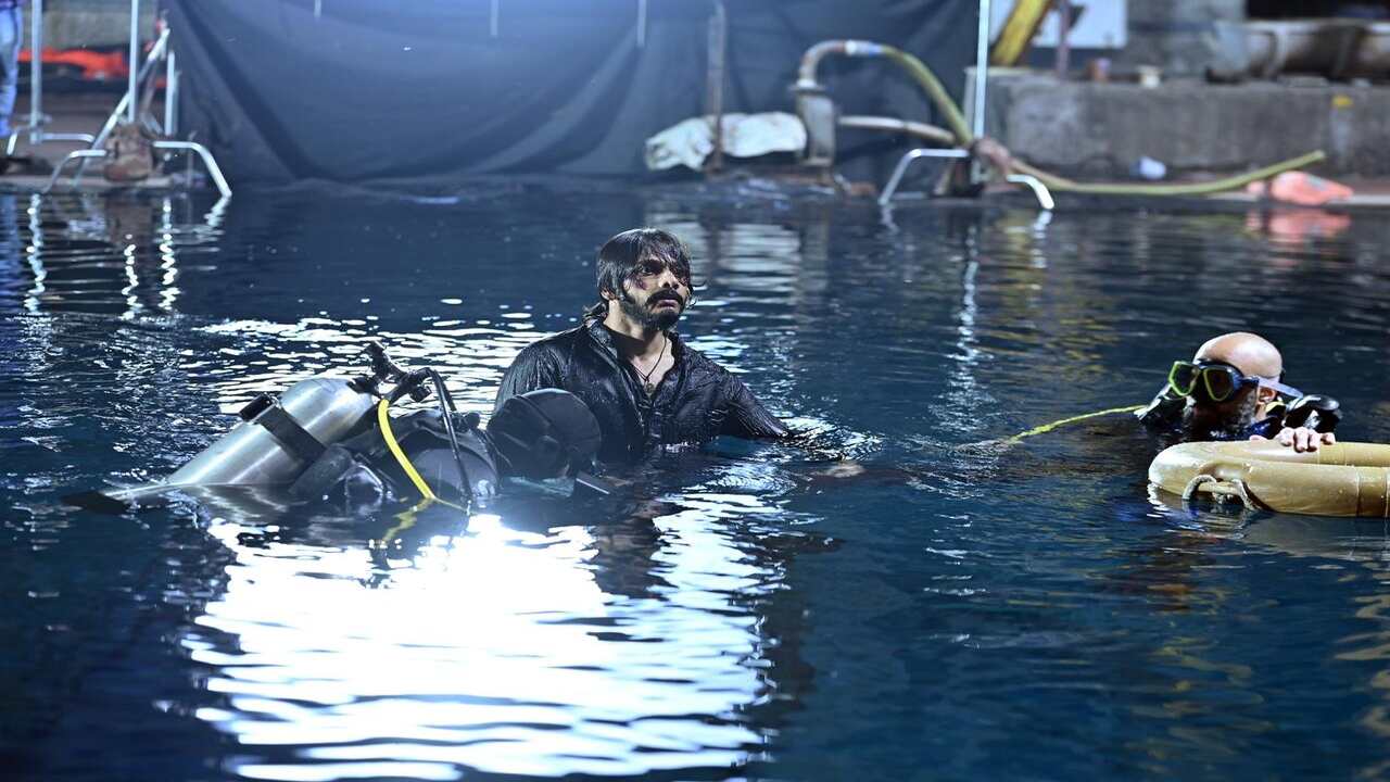 Prasanth Varma and Teja Sajja Shot An Underwater Sequence For Their Pan-India Movie HANU-MAN