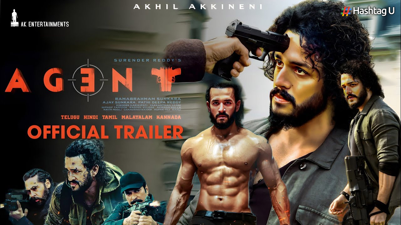 Akhil Akkineni Impresses Celebs with His Wild Look in ‘Agent’ Trailer