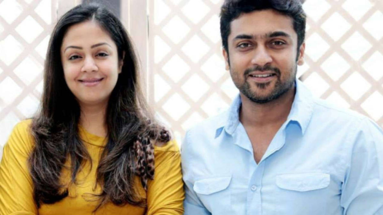 Suriya thanked wife Jyothika upon winning best actor at Vikatan Awards