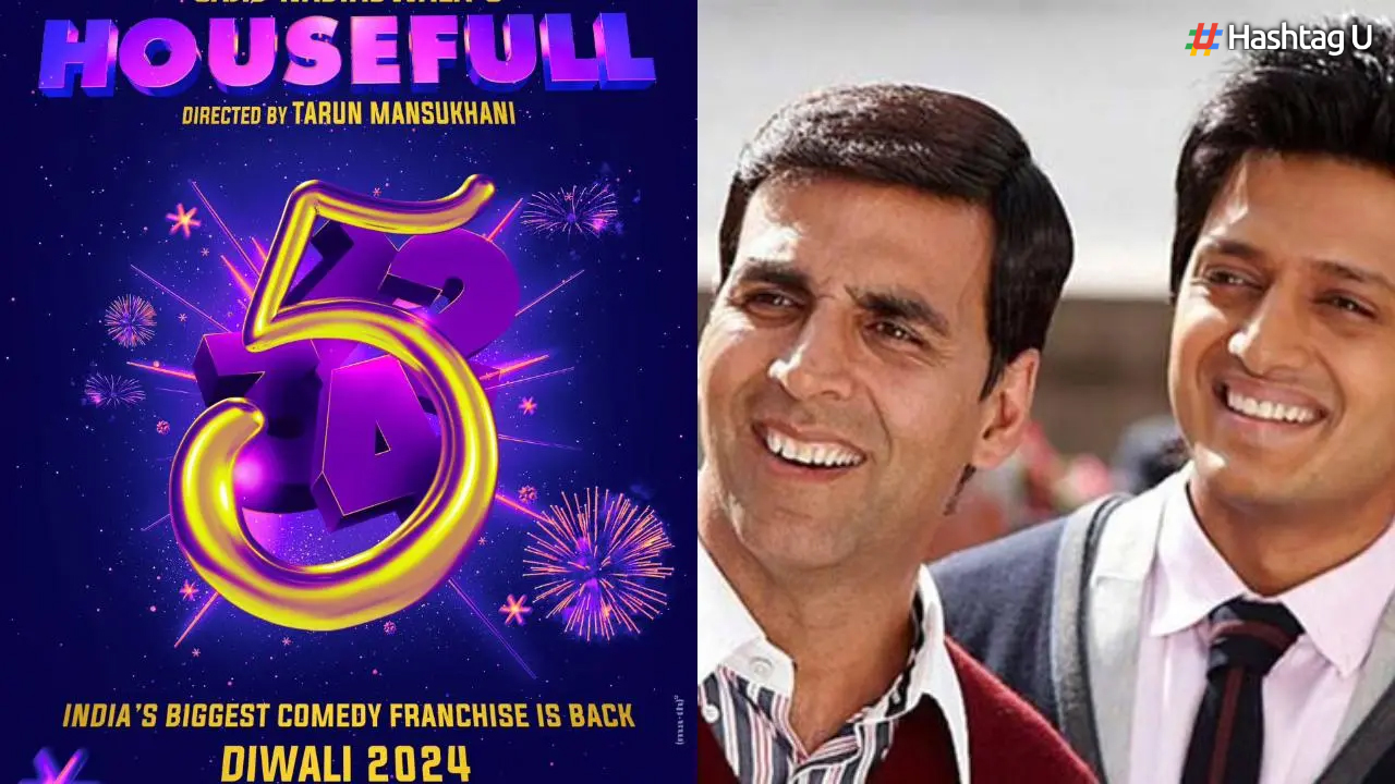 Akshay Kumar Announces Housefull 5 – Diwali 2024 Promises a Roller-Coaster Ride of Fun and Comedy