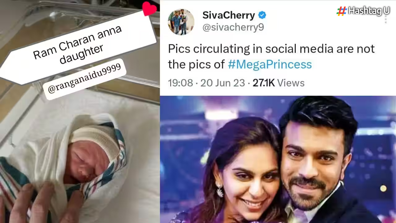 Ram Charan’s Manager Debunks Viral Picture Claiming to Be Couple’s Newborn Daughter