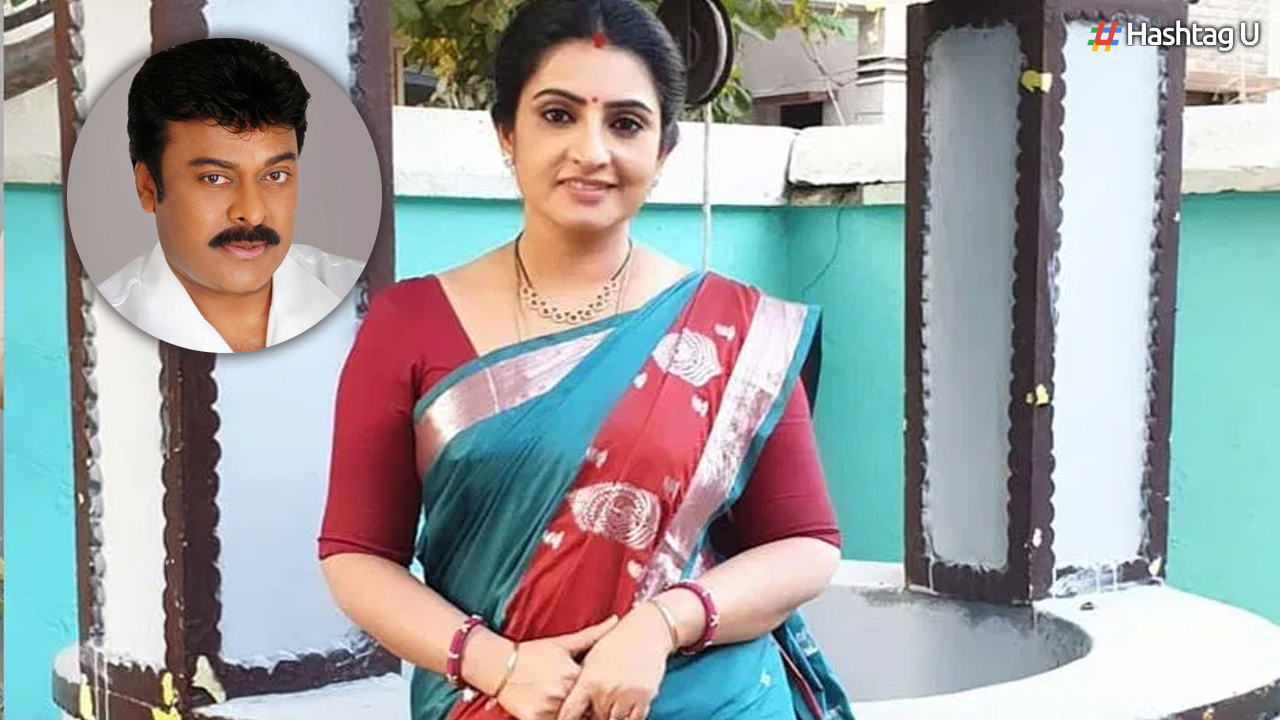 Actress Sujitha Overwhelmed with Emotions During Interaction with Megastar Chiranjeevi