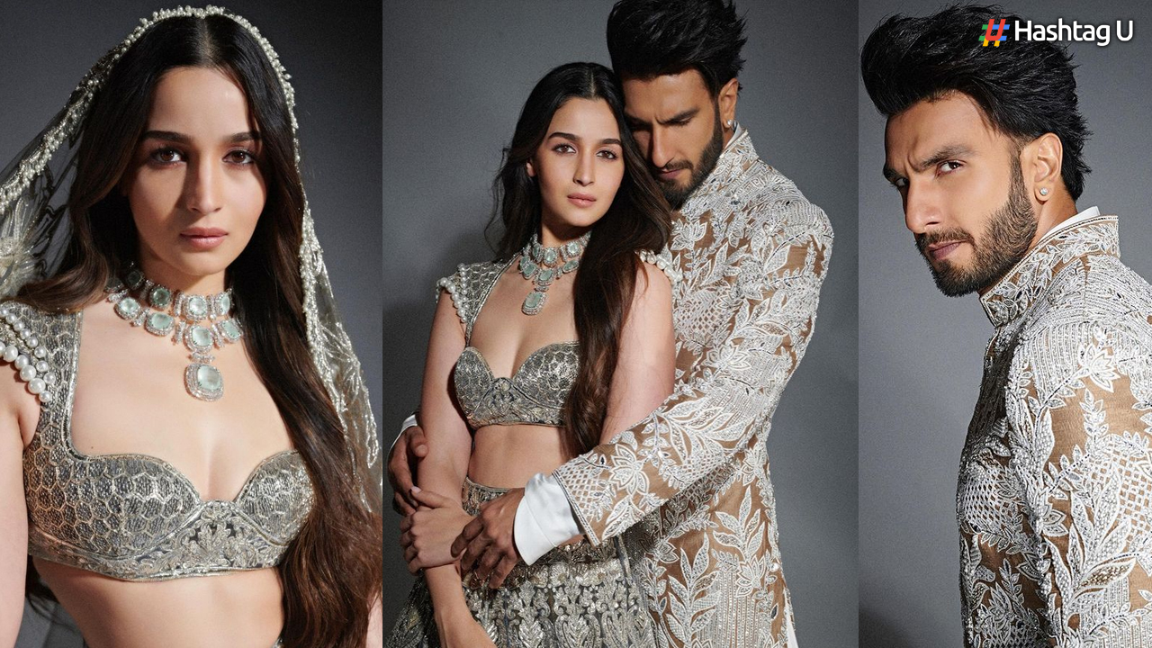 Alia Bhatt and Ranveer Singh Sizzle at Manish Malhotra’s Bridal Couture Show with Show-Stopping Outfits