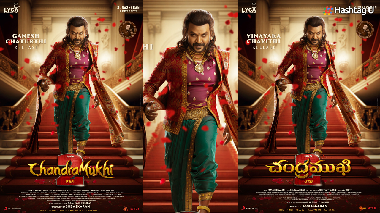 Raghava Lawrence Unveils Intimidating First Look as King Vettaiyan in “Chandramukhi 2”