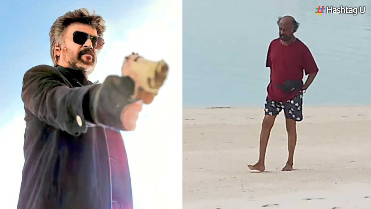 Rajinikanth’s Humble Beach Stroll in the Maldives Goes Viral, Wraps Up Shoot for ‘Lal Salaam’