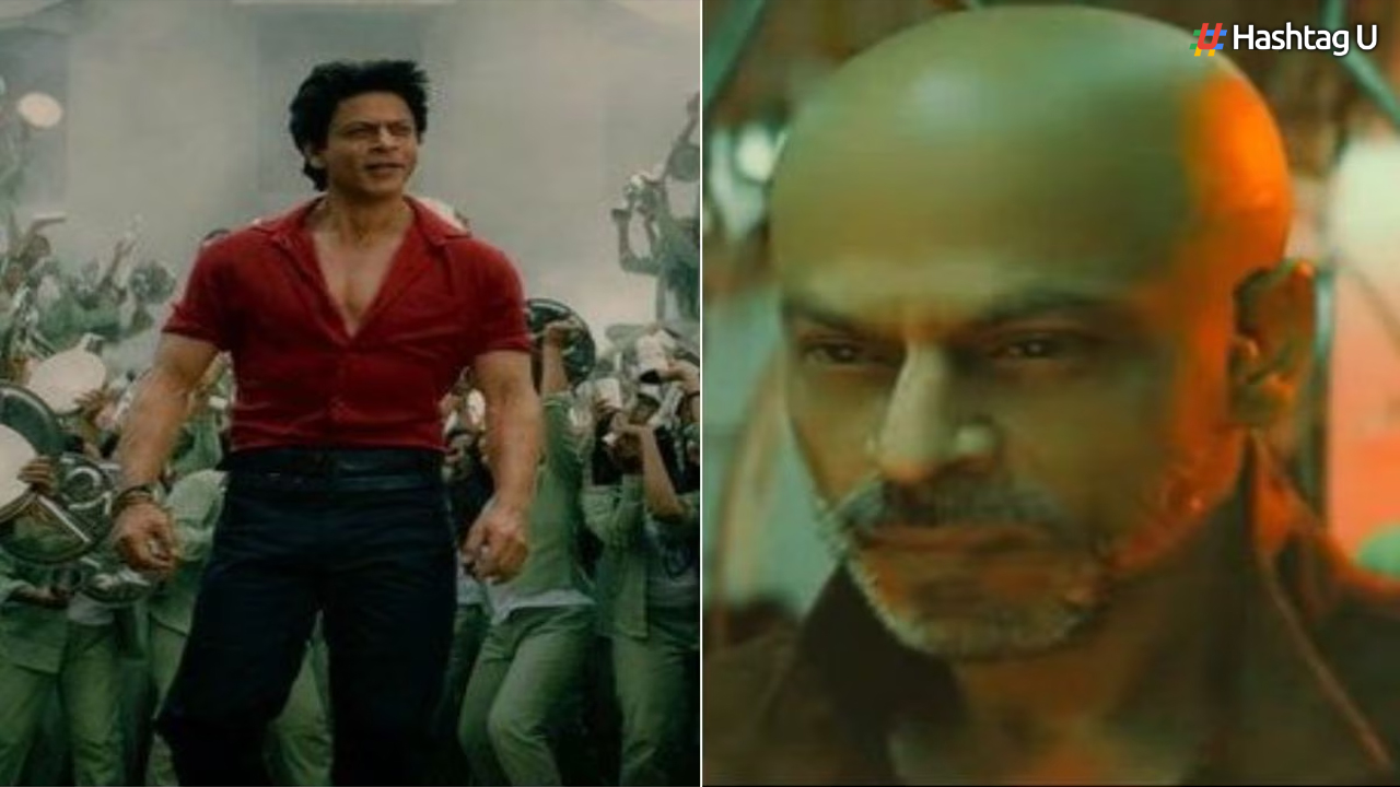 Shah Rukh Khan’s Bald Look from ‘Jawan’ Prevue Creates a Meme Storm