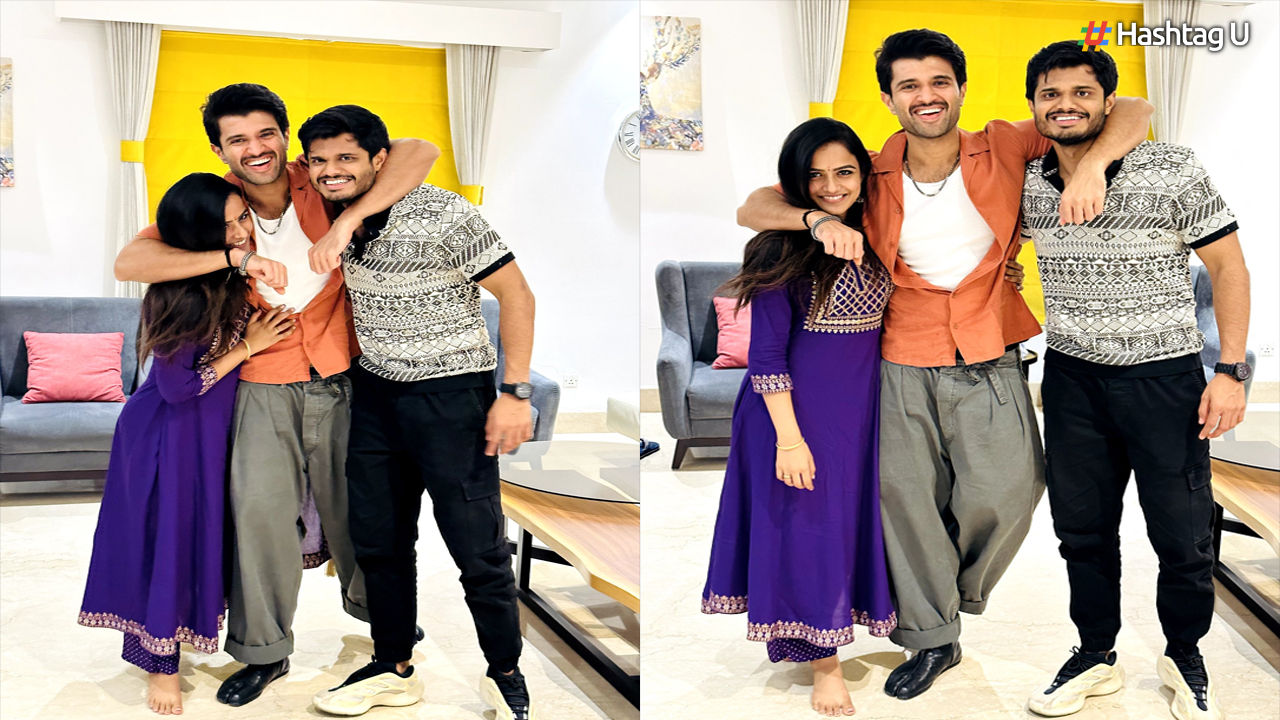 Vijay Deverakonda Celebrates Brother Anand’s Film ‘Baby’ with Heartwarming Photos and Messages