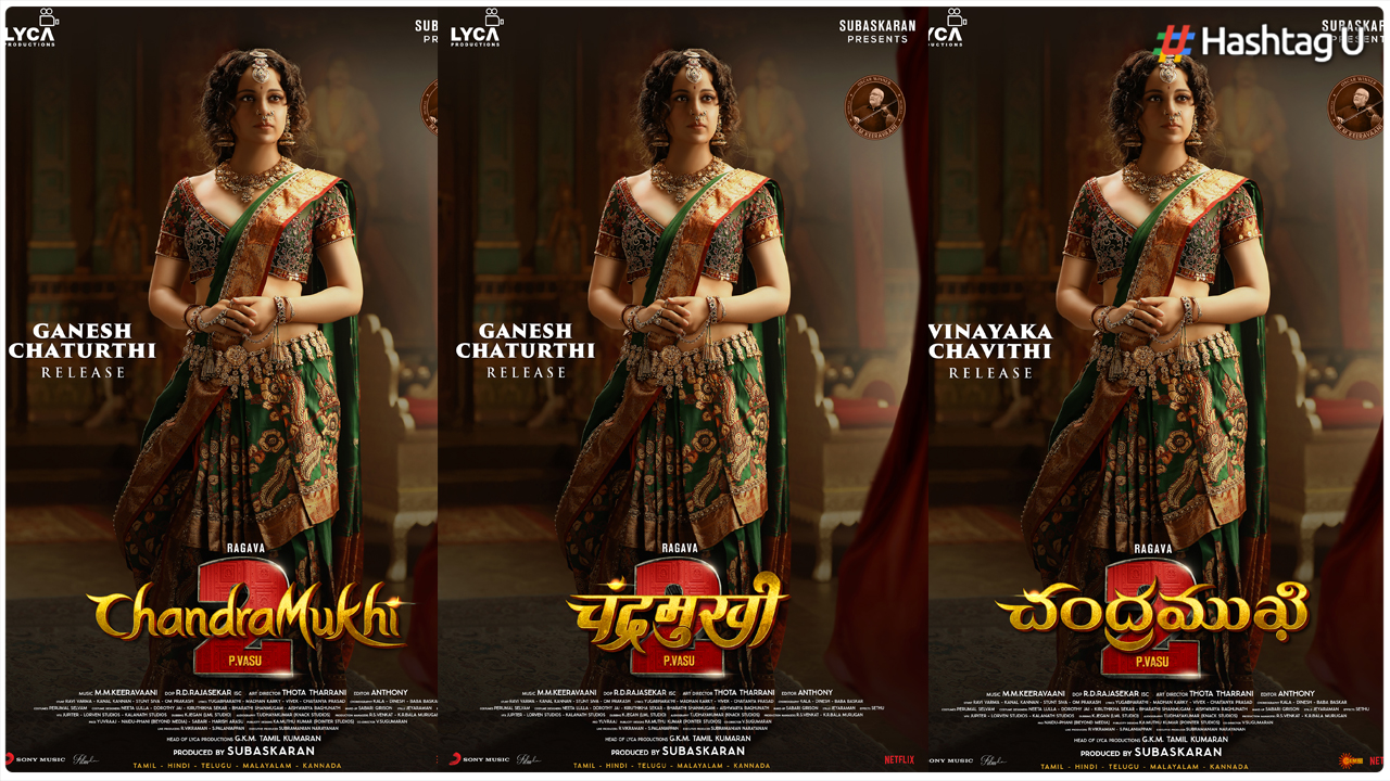 Kangana Ranaut’s Enchanting First Look Unveiled for “Chandramukhi 2”