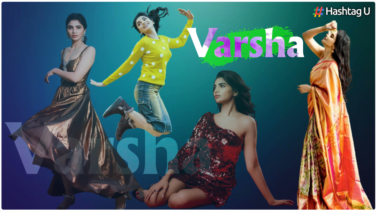 Telugu Actress Varsha Wows Fans with Vibrant Photoshoot on Instagram