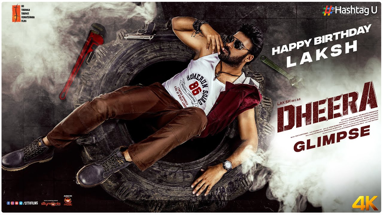 “Dheera” Glimpse: Laksh Chadalavada’s Powerful Entry Sets YouTube Trending on His Birthday