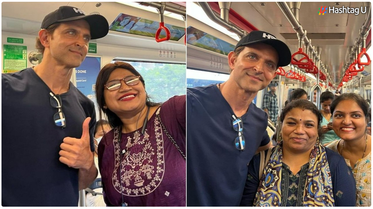 Hrithik Roshan’s Unconventional Mumbai Metro Commute Stuns Fans