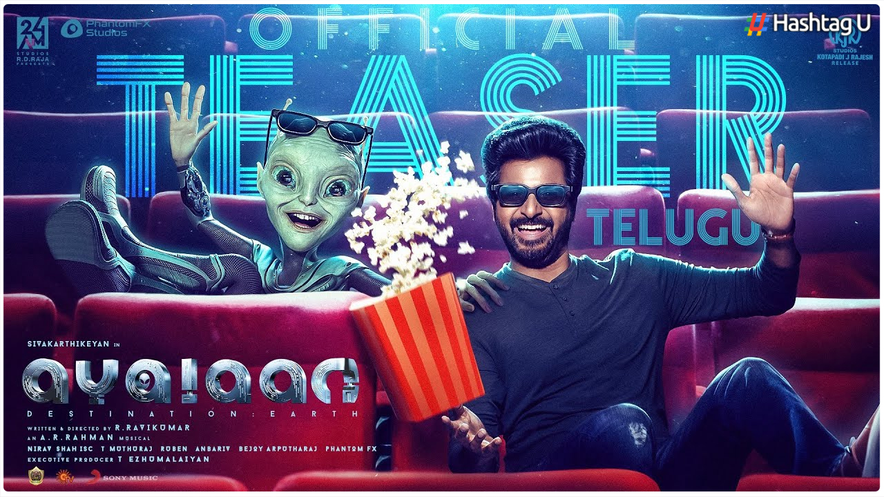 Sivakarthikeyan’s Upcoming Sci-Fi Extravaganza “Ayalaan” Teaser Unveiled