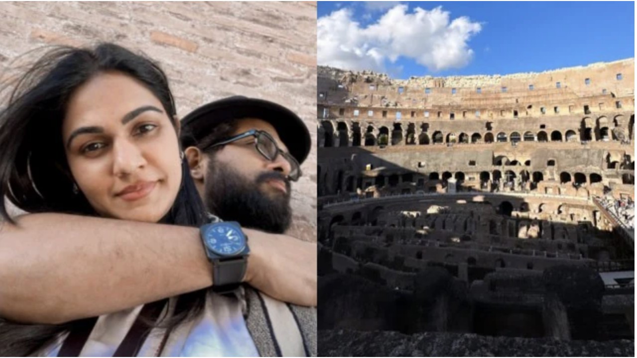 Allu Arjun and Sneha Reddy Savor Moments in Rome Before Attending Varun Tej and Lavanya Tripathi’s Tuscan Wedding