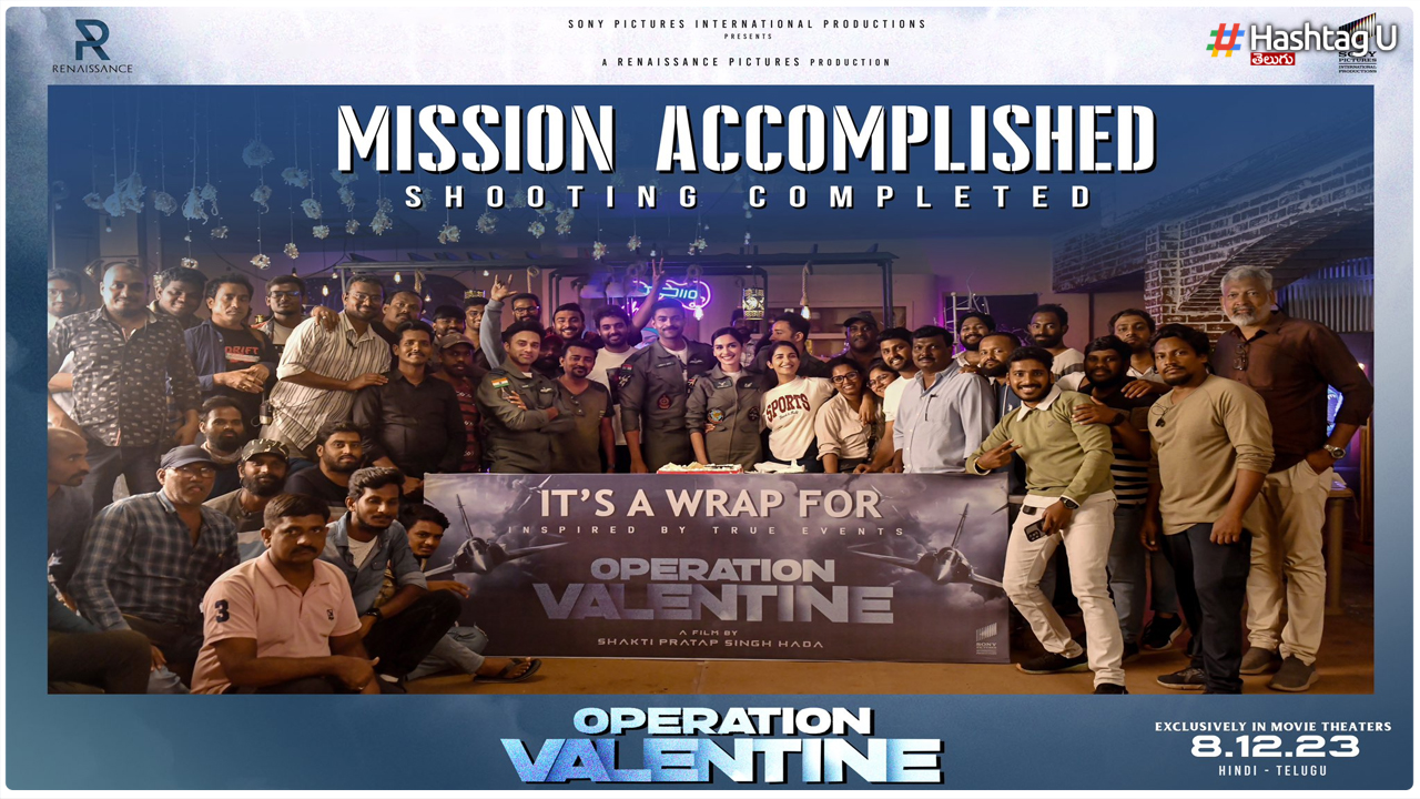 Varun Tej’s Bilingual Thriller ‘Operation Valentine’ Wraps Up Shooting