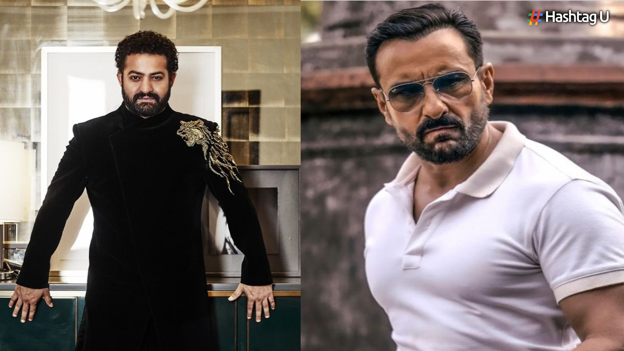 Jr NTR Sends Heartfelt Wishes to Devara Co-Star Saif Ali Khan; Makers Tease with a Sneak Peek Before First Look Release