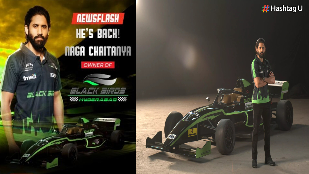 Naga Chaitanya to Lead Hyderabad Blackbirds as Team Owner in Indian Racing League Festival-IRL