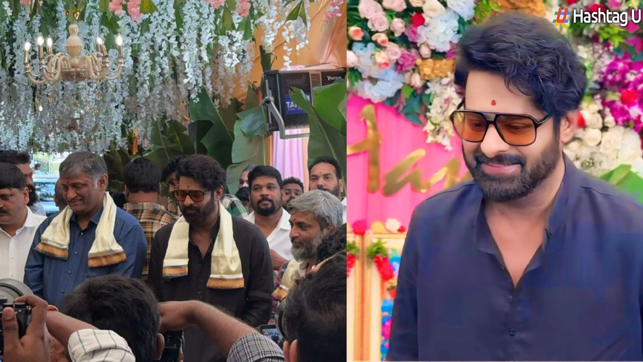 Prabhas Joins Pooja Ceremony for Hanu Raghavapudi’s ‘Fauji,’ a Film on the Razakar Movement