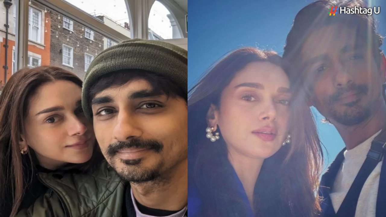 Aditi Rao Hydari Radiates Love with Fiancé Siddharth