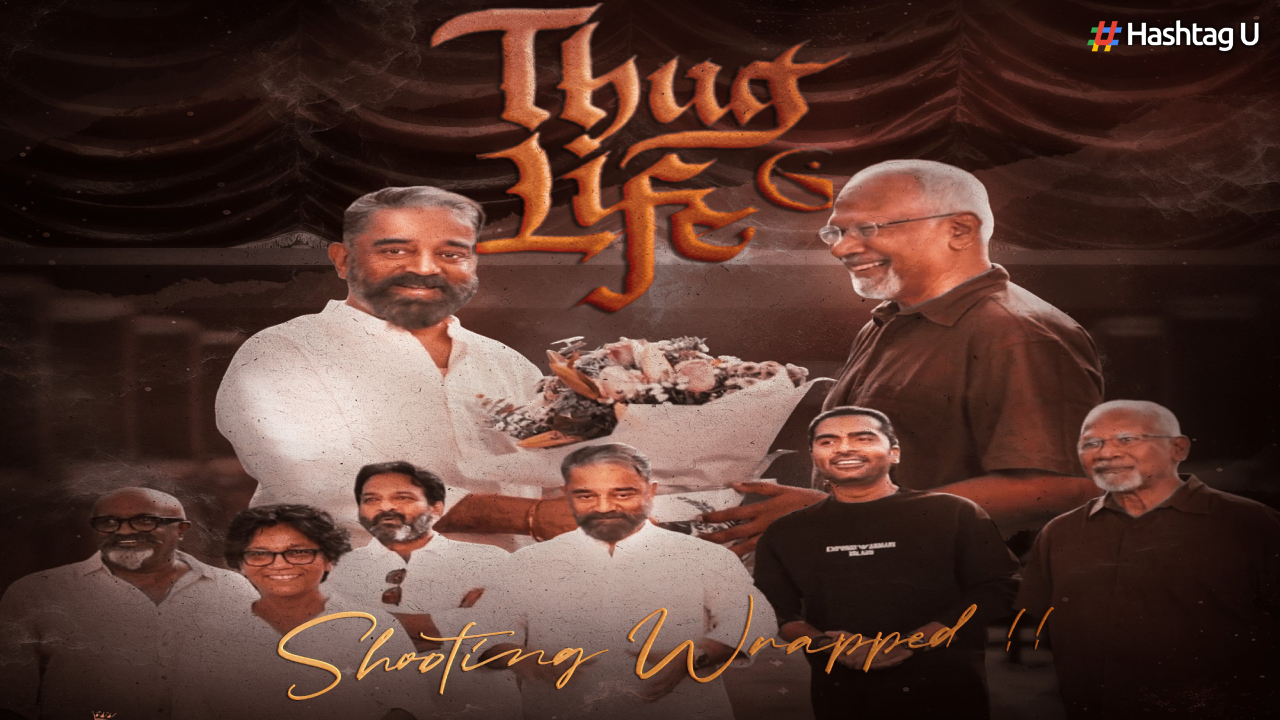 Kamal Haasan Completes Filming for Mani Ratnam’s “Thug Life.”