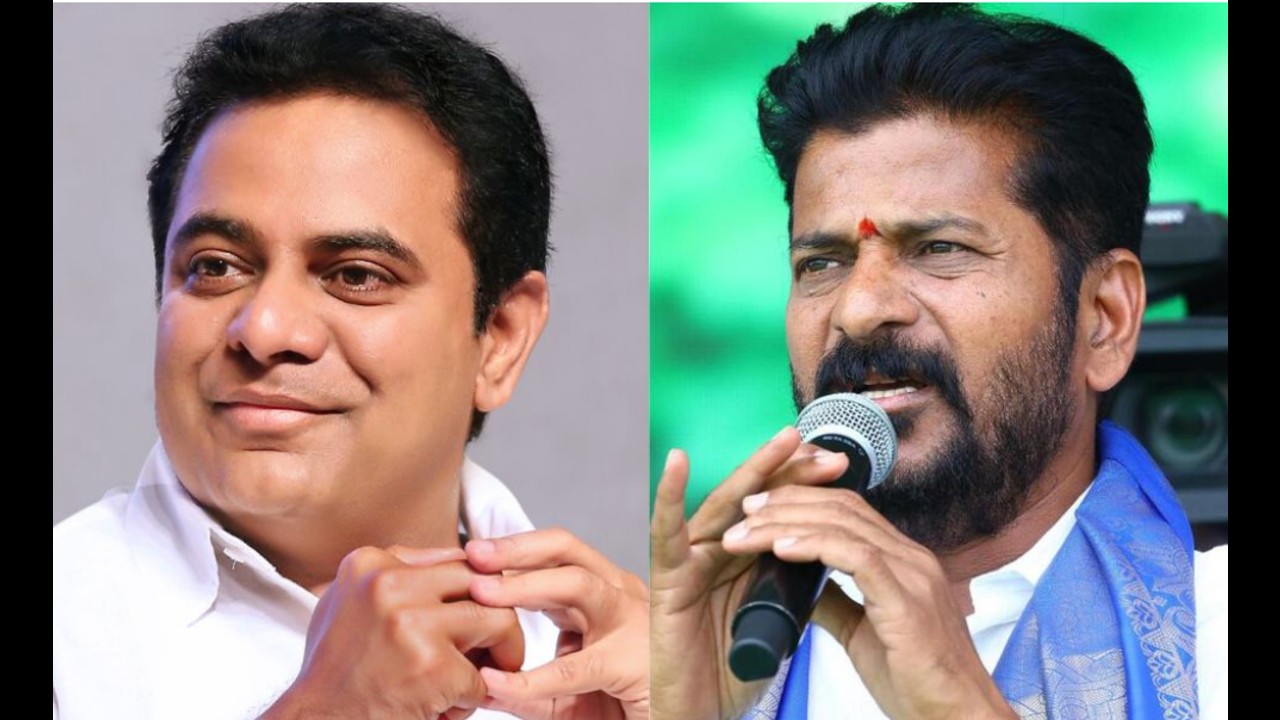 Political Clash over Musi River Project: KTR and Revanth Reddy exchange sharp barbs