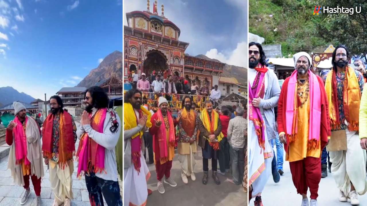 Vishnu Manchu Visits Kedarnath Before the Release of ‘Kannapaa’