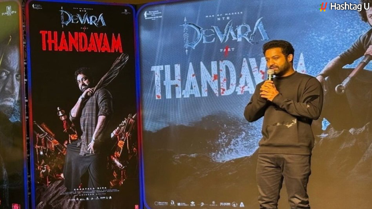 Jr NTR Shines in All-Black Ensemble at Devara Success Celebration