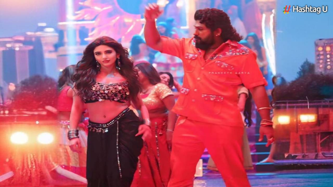 Sreeleela’s Dance Still from Allu Arjun’s Pushpa 2: The Rule