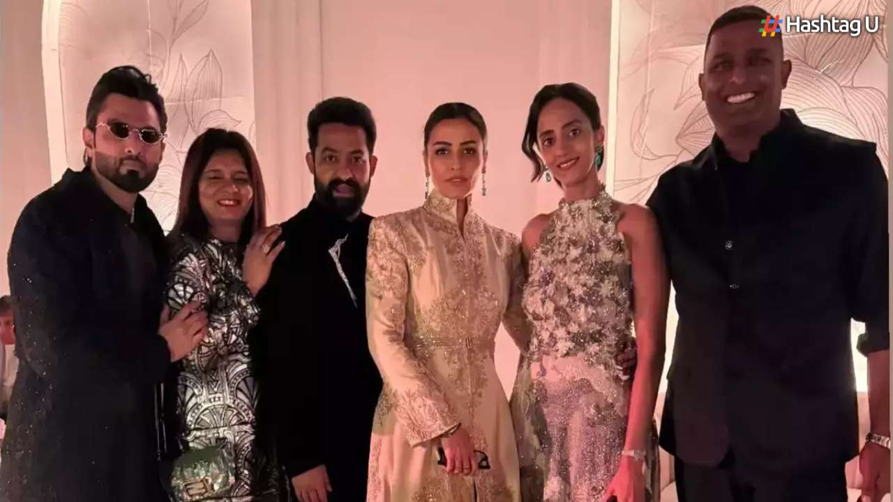 Jr NTR, Namrata Shirodkar, Upasana Konidela, and Anirudh Ravichander Reunite at a Friend’s Wedding in Abu Dhabi