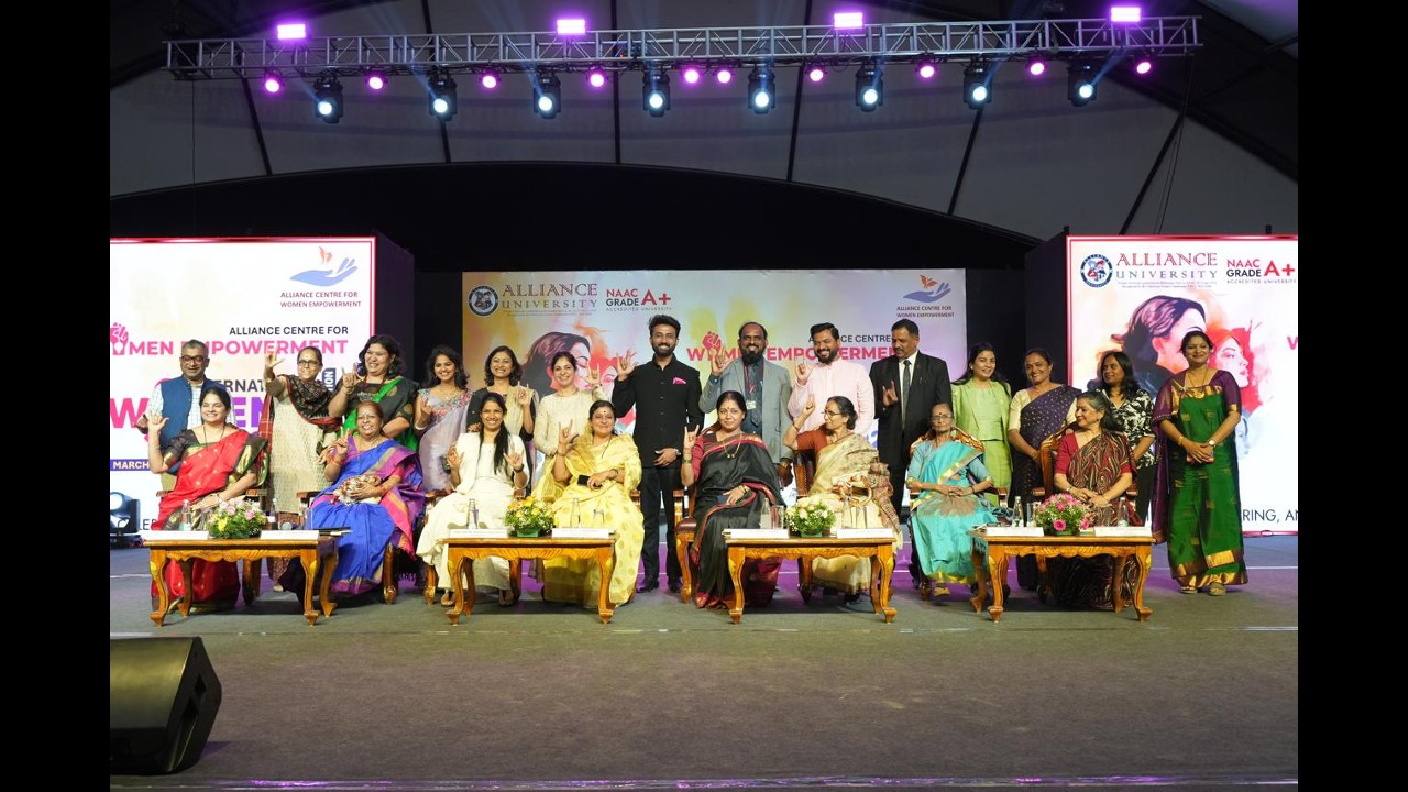 Alliance University Celebrates Women’s Achievements with Mahila Spandana Awards 2025