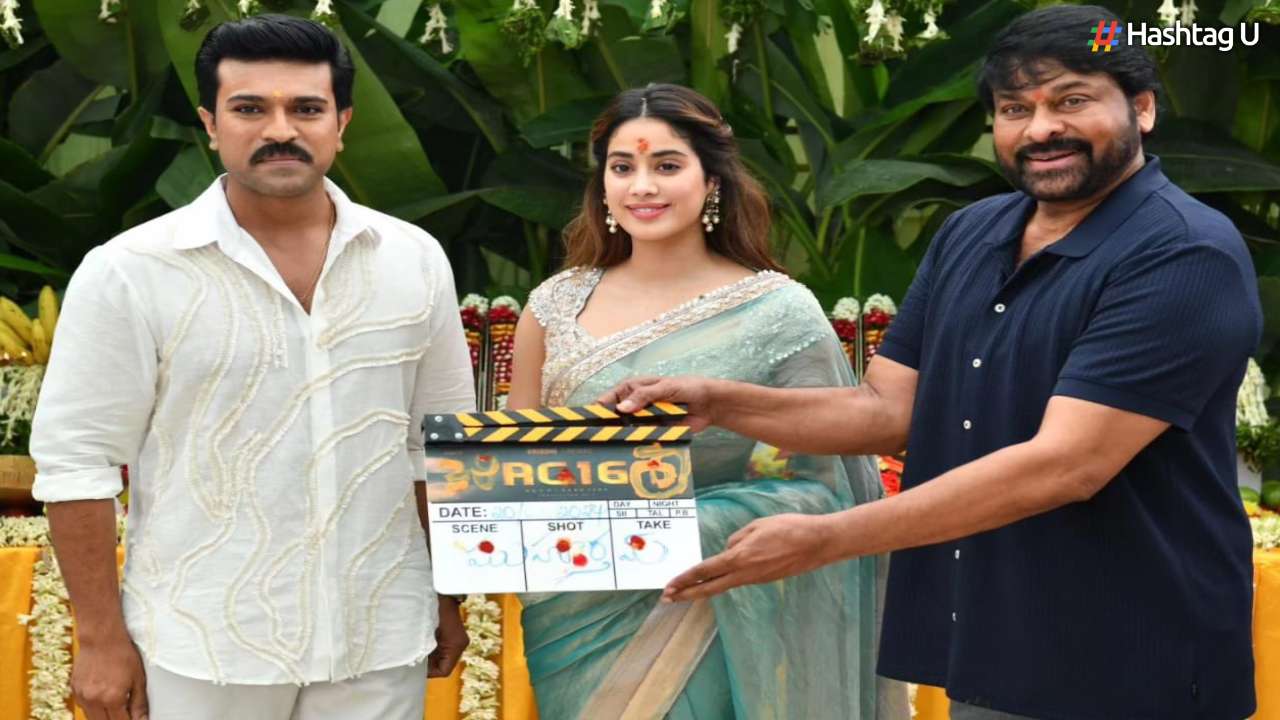 Ram Charan and Janhvi Kapoor Set to Arrive in Delhi for RC 16 Shoot